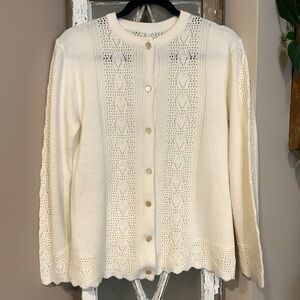 Grandma Sweater Vintage . It was my grandmas..